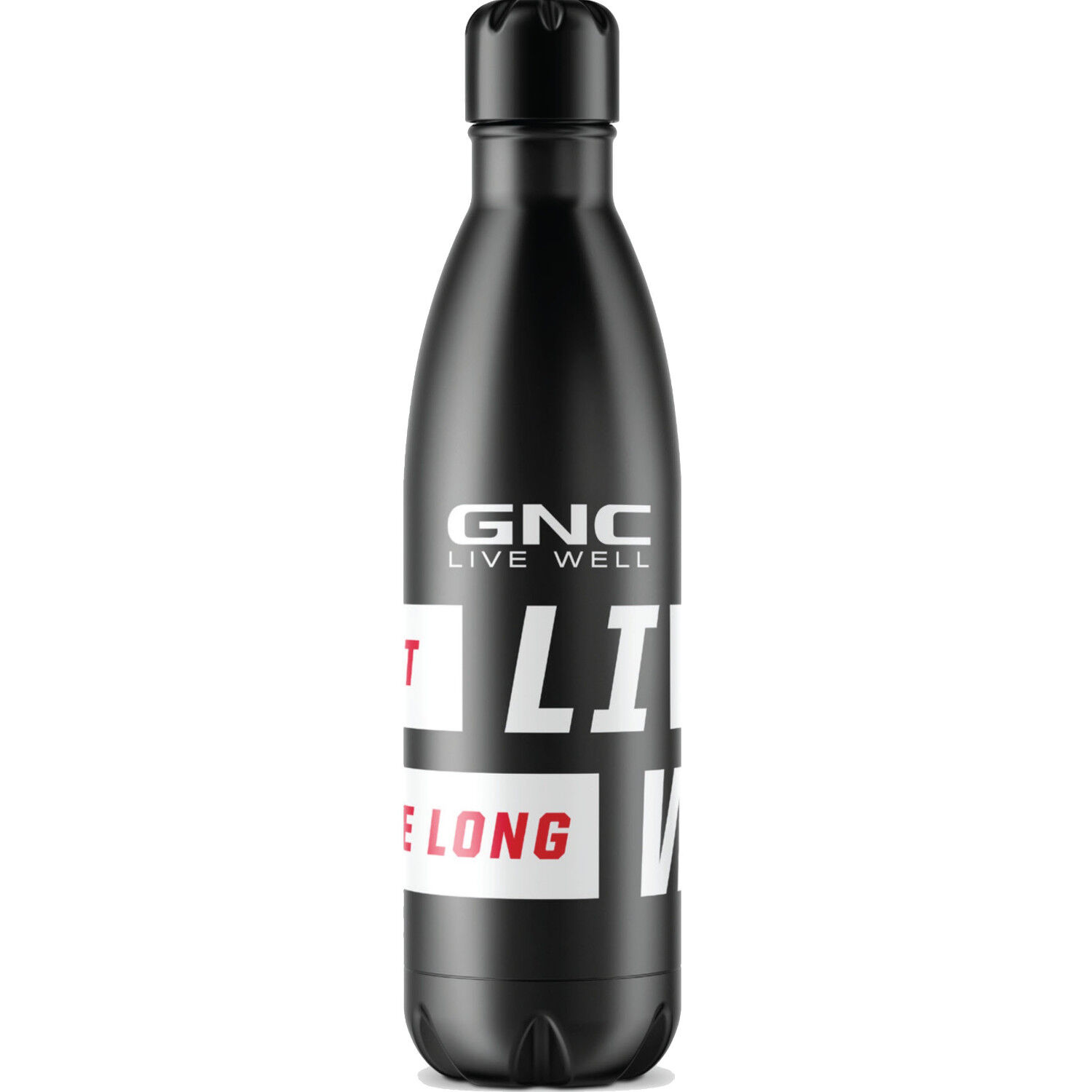 GNC Stainless Steel Bottle - Black